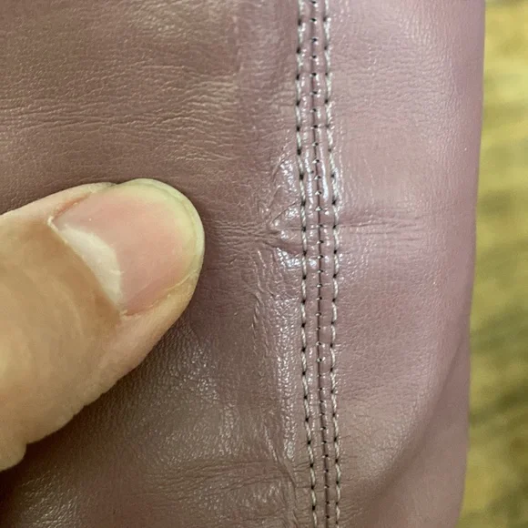 Franco Sarto Rosa Marmo Faux Leather Heeled Boots - Size 7 - Picture 15 of 16